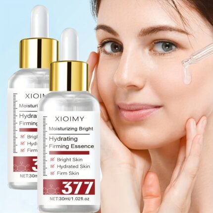 XIOIMY Niacinamide Brightening & Firming Essence (2 x 30ml) - Pore Minimizing, Hydrating & Revitalizing Facial Serum